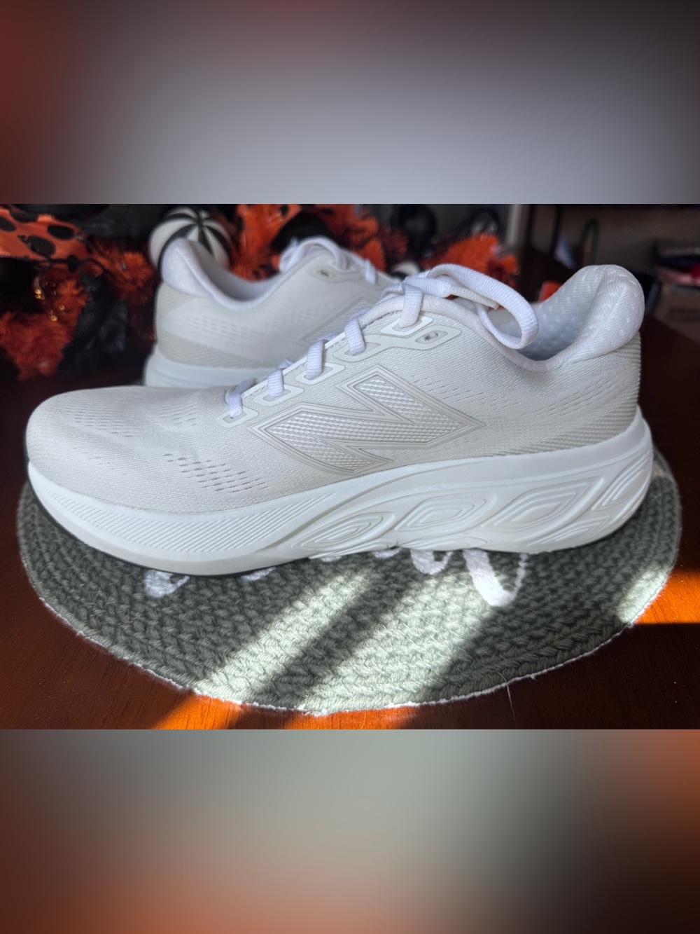 NIB New Balance Fresh Foam X 880v15 Running Shoes White/Sea Salt Women's 9.5